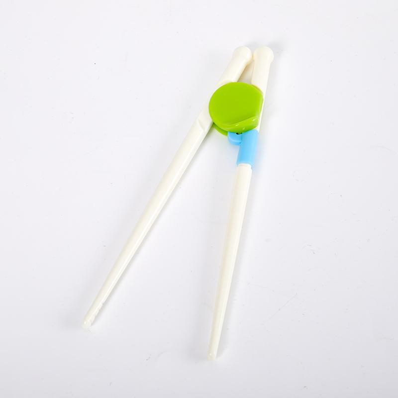 1 Pair Chopsticks Kids Baby Beginner Chopsticks Training Helper Chopstick зелёный