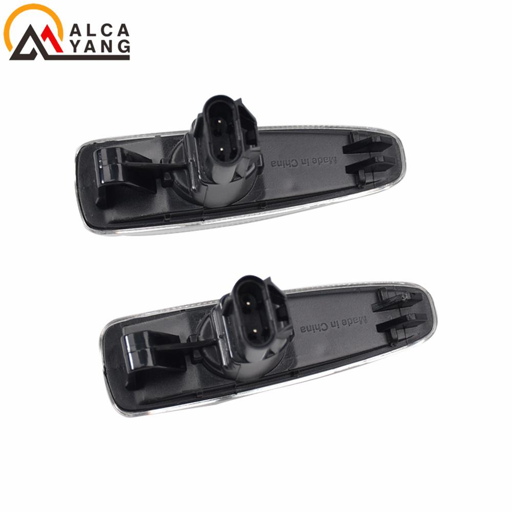 LED Side Fender Dynamic Turn Signal Light Marker Lamp For Mitsubishi Lancer Evolution Evo X Outlander Sport RVR ASX Mirage 2014+