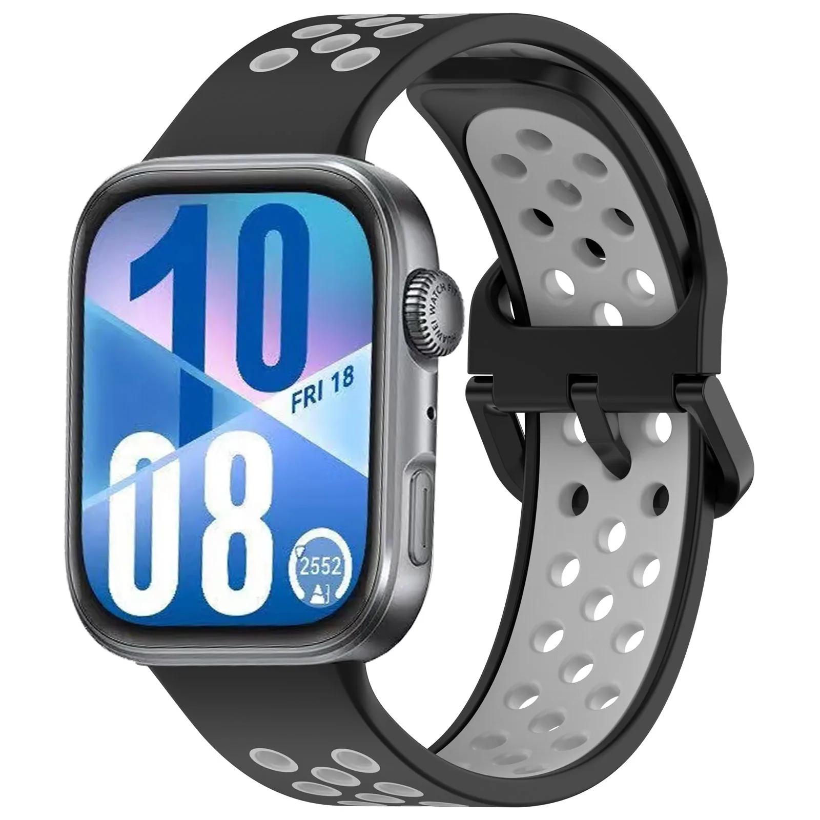 

Sport Silicone Strap for Huawei Watch Fit 4/4 Pro Breathable Bracelet Wristband for Huawei Watch Fit 3/4 Smart Watch Accessories Huawei Watch Fit 4