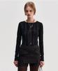 Kimjisu Mono Graphic Ls T-Shirt _ Black