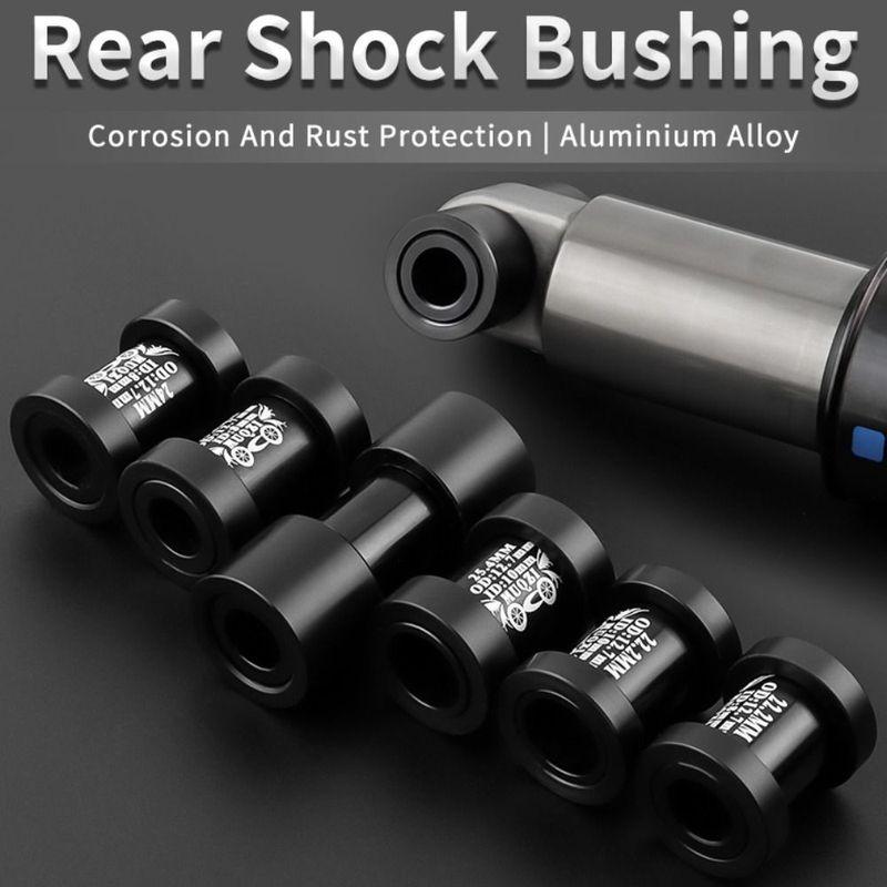 Anti-rust Mountain Bike Rear Shock Bushing Soft Tail 22 24 32 44mm DU Bushing 50 52 54 68mm Shock Absorber Sleeves