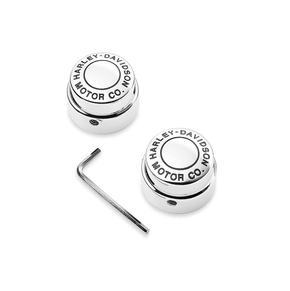 MOTOR Front Axle Nut Kit Cover for and Sportster Harley-Davidson Softail, Dyna, Touring, (44148-07A)