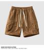 Men's Summer Cavalry Fabric Multi-Pocket Casual Shorts