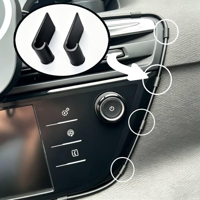 24 Stück Auto Armaturenbrett Drahtclip Haustier Kabel Befestigung Halter Schlagfest Draht Organizer Für Automobil Innenraum Kabelmanagement