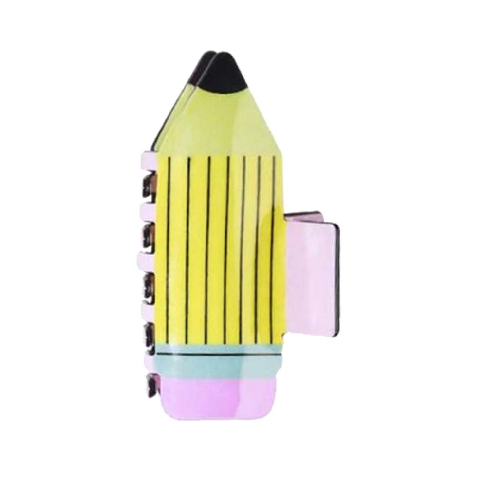 Pencil-shaped hairpin with interesting personality, fashionable, versatile, elegant and cute hair accessory, suitable for daily