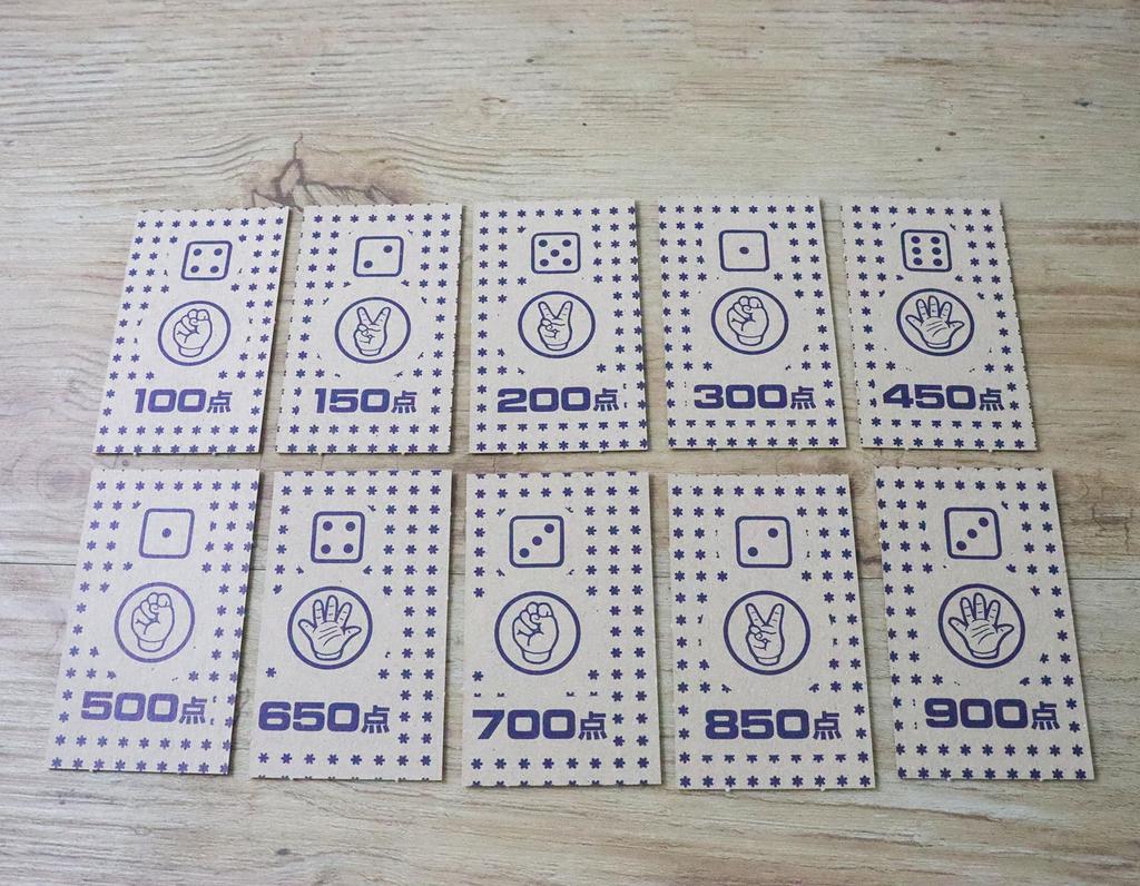 Traditionelles quadratisches Menko-Spielzeug, hergestellt in Japan, 10 Stück (10 Sätze) für gewerbliche Nutzung