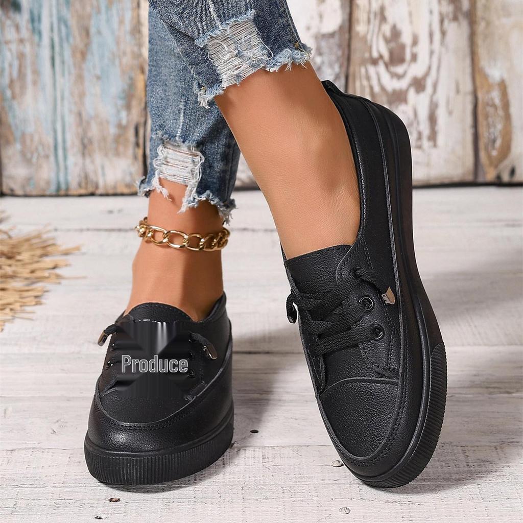 2025 Trendy Women's White Casual Canvas Shoes: Simple & Stylish for Summer Travel