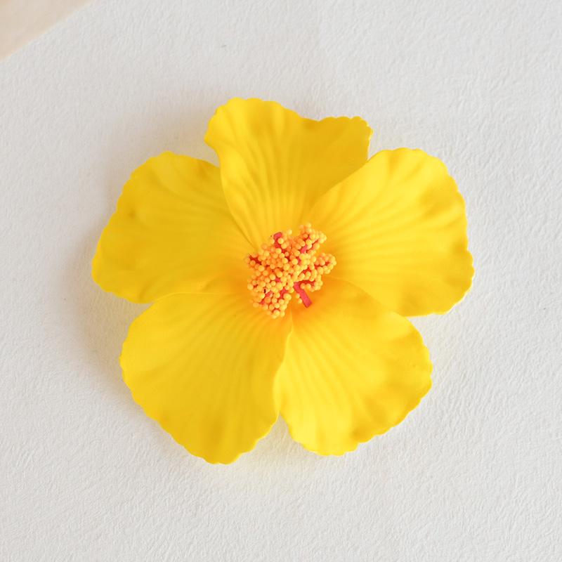 5/10Pcs 10cm Hibiscus Flower Hawaiian Party Summer Beach Birthday Table Decoration Wedding Artificial Flower DIY Hair Decor Gift