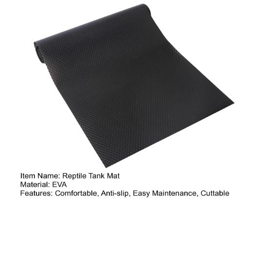 Reptile Carpet Bedding Cuttable Terrarium Substrate Liner Non-Slip Bearded Dragon Tank Mat for Snake Lizard Tortoise Leopard Gecko Tank Accessories
