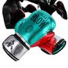 1 Pair Unisex PU Boxing Gloves Sanda Punching Sparring Sandbag Training MittsGreen