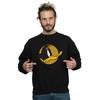 Looney Tunes Mens Daffy Duck Dotted Profile Sweatshirt
