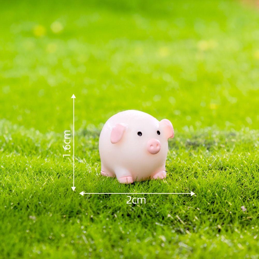 DIY miniaturní figurky Pryskyřice Miniaturní figurka zvířat Socha nových zvířat