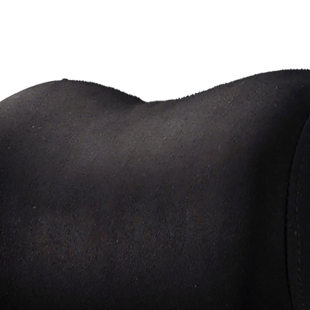 Car Seat Headrest Memory Foam Head Neck Rest Auto Seat Head Rest Support Neck Cushion Pillows for Car Office Black