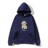 Men's and Women's Top Hooded Sweatshirts Fun Dog Pattern Clothes Harajuku Fashion Hoodies Autumn Winter