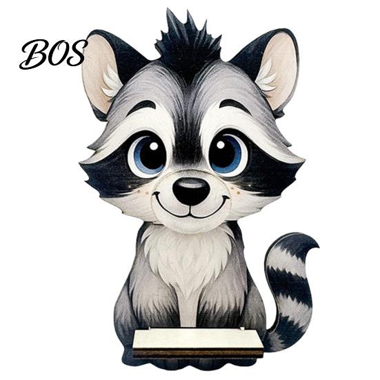 Cute Animal Shaped Eyewear Organizer Glasses Holder, Wooden Cat Dog Panda Fox Eyeglasses Desktop Holder Cartoon Eyeglass Stand Ornament Gift for Kids