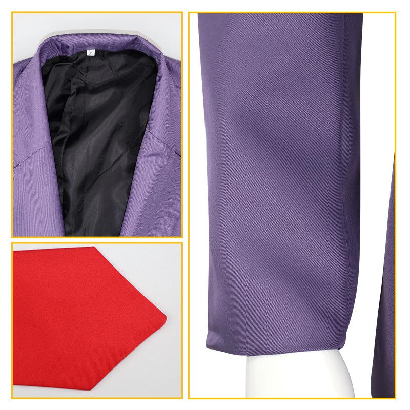 Aishiro Rengarou Cosplay Anime 100 Girlfriends Who Really Love You Cosplay Men Uniform Suit Wig Halloween Party Outfit For Man