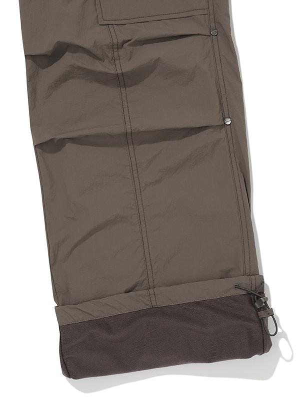 BBC EARTH Warm Fit Parachute Pants_Dark Ash Grey