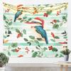 Merry Christmas Tapestry Xmas Ornaments Wall Hanging Blanket Snowman Snowflake Wall Art for Living Room Bedroom Decoration