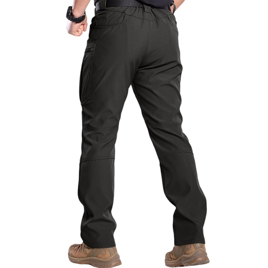 Mens Pants Ripstop Cargo Work Pants With Multi-pocket Water Resistant Breathable Hiking Camping Travel Fishing Construction Pants