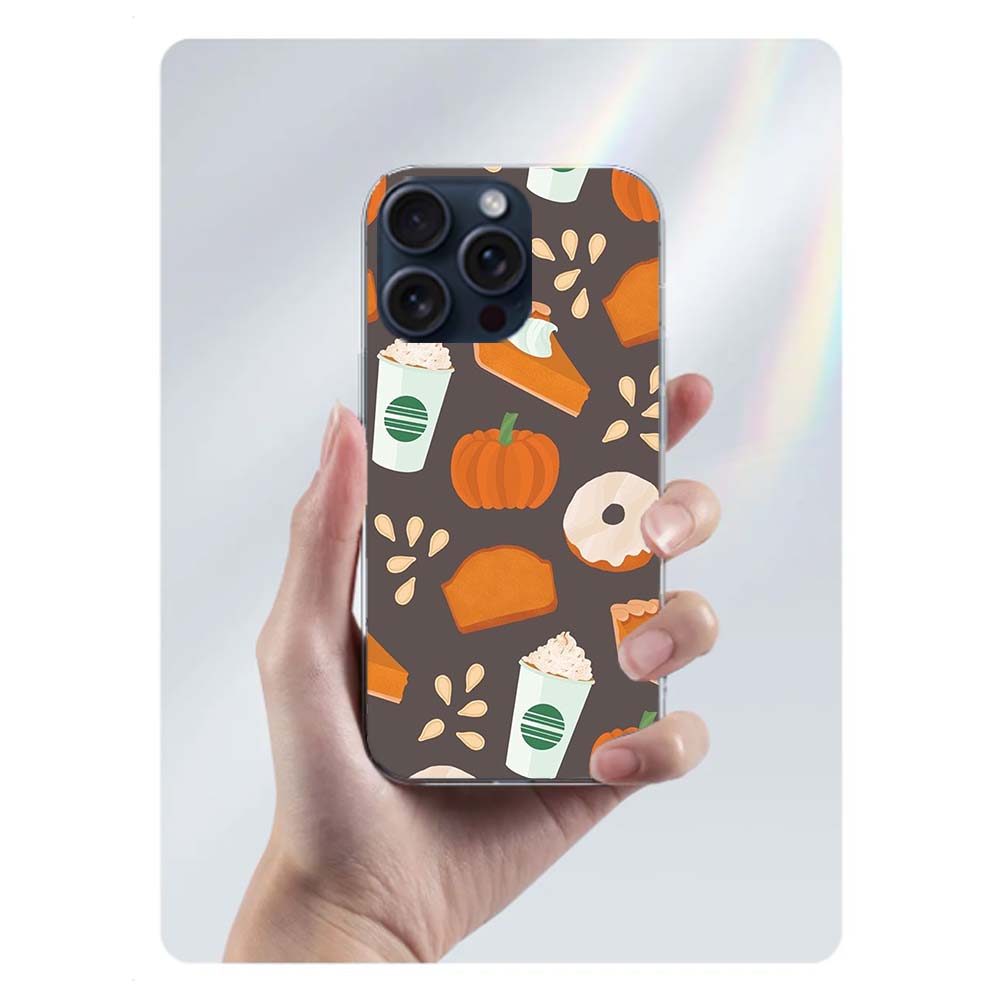 Pumpkin Happy Fall Capa Phone Case For Iphone 17 Air 16 Pro Max 15 12 Pro 14 Plus 17E 16E 11 13 Mini Cover Cases Fundas Cell Cle