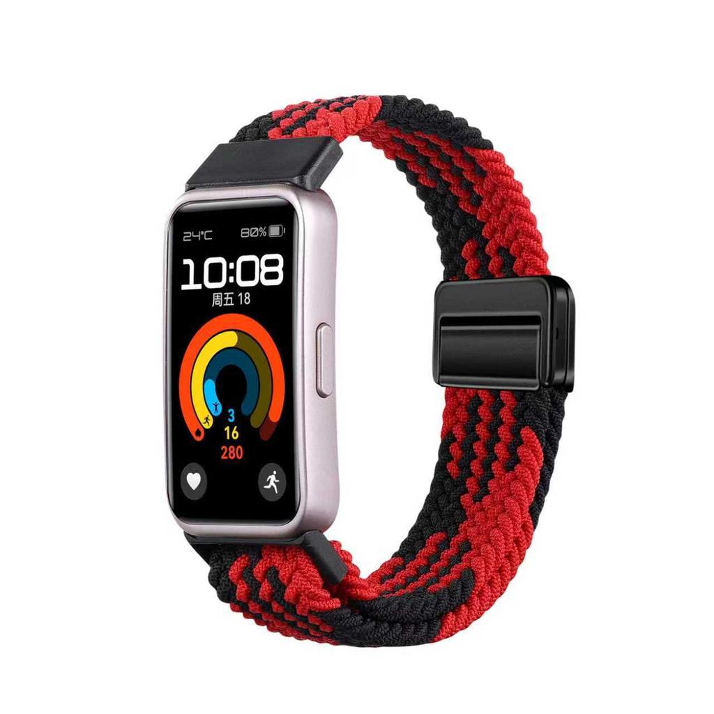 For Huawei Band 10/9/9NFC Smartwatch Accessories Wristband Sport Magnetic Braided Bracelet Correa for Huawei Band 8/8NFC Strap