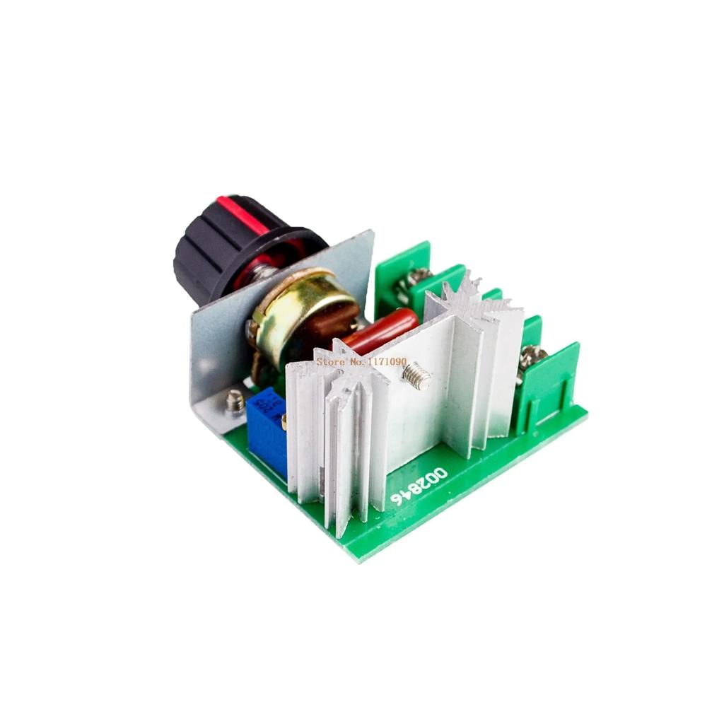 AC 220V 2000W SCR Voltage Regulator Dimming Dimmers Motor Speed Controller Thermostat Electronic Voltage Regulator Module