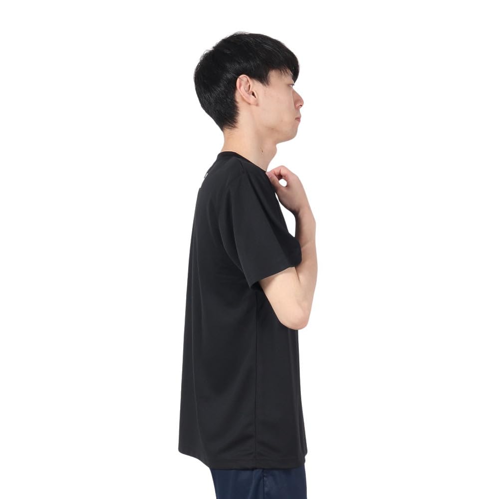 Rallys Table Tennis Back D Medium Black T-Shirt BKD-001-B / Men's/Women's