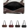 IELGY Ladies Underarm Bag Retro Casual Portable Boston Bag Large Capacity Simple
