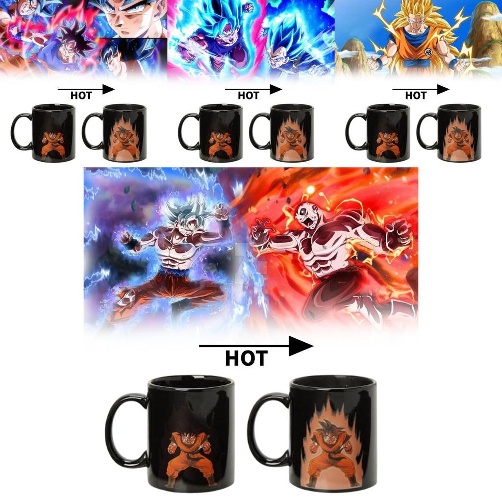 Dragon Ball Goku Color Changing Ceramic Mug For Gift And Home Use