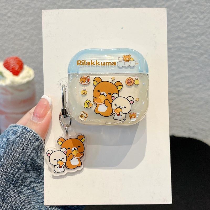 Japan and South Korea cute bear AirPods 1 generation earphone case for Apple Bluetooth headset Pro1 generation 1 generation