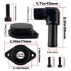 Engine Ventilation Kit Reroute Durable Spare Parts High Performance Car
