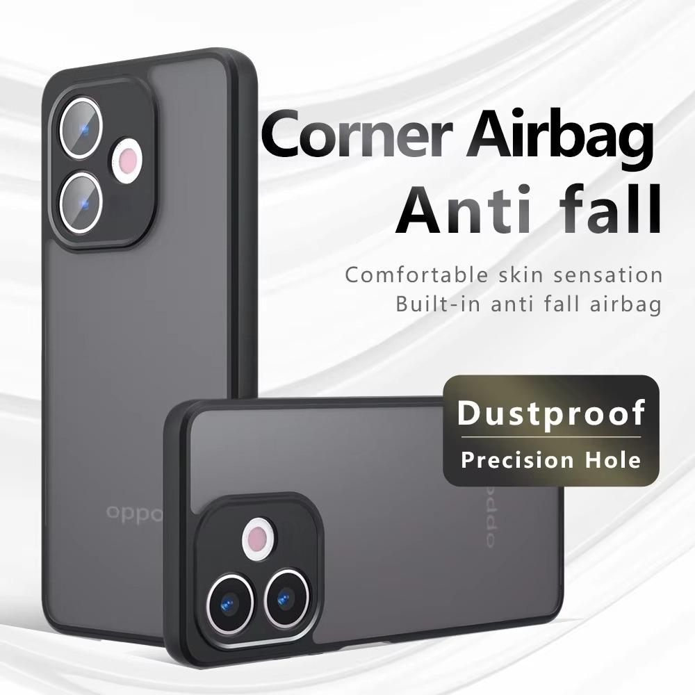 Matte Cover for OPPO A5 Pro Case Ultra Thin Translucent & Clear Full Protection Shockproof Funda for OPPO A5 Pro Capa