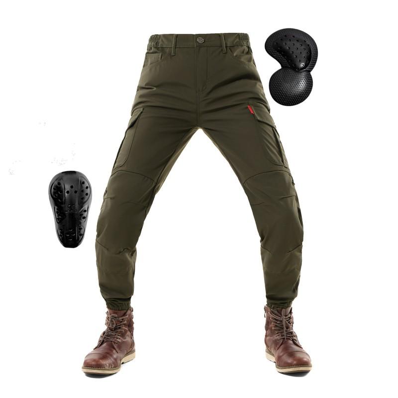 Motorcycle Riding Pants Men Women Winter Warm Windproof Crash-Resistant Protective Gear Cycling Safety Trousers