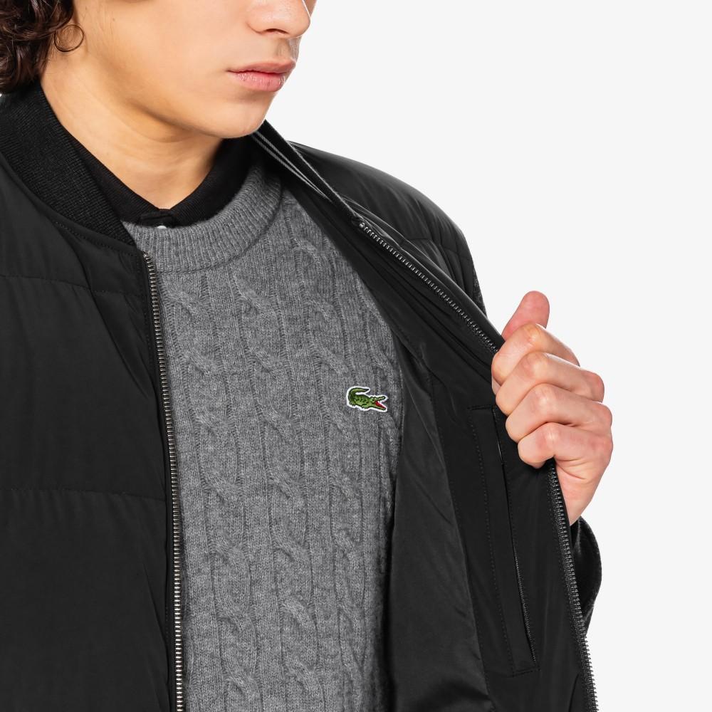 [lacoste] Men's Wool Jersey Hybrid Jacket BH883E-55N031