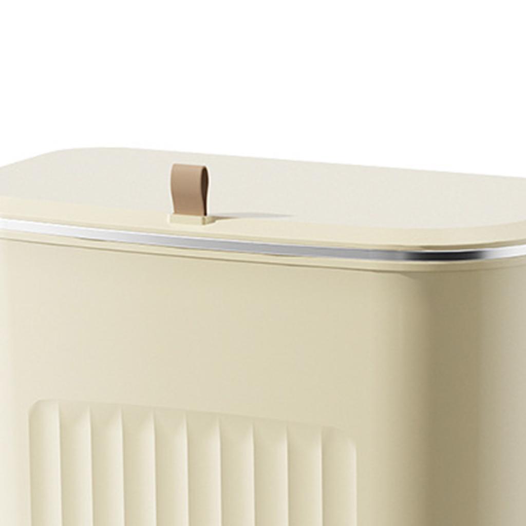 Wall Mounted Waste Bin Space Saving Large Capacity Aesthetic Design Rugged Hanging Trash Can for