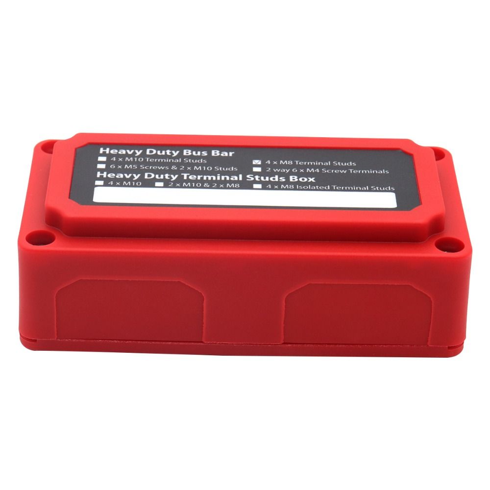 48V Busbar Box 300A Power Distributor High Quality RV Busbar Box  For Vans, RVs, Yachts, Etc.