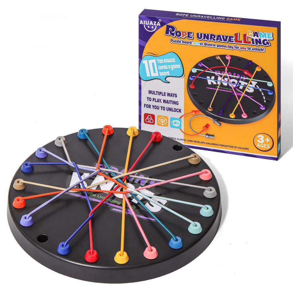 AIUAZA Strategy Board Unraveling Spinning Educational Educational Adult Party Autism Decompression Toy Game, Game, Game, Tie-In Game, Toy, Children's