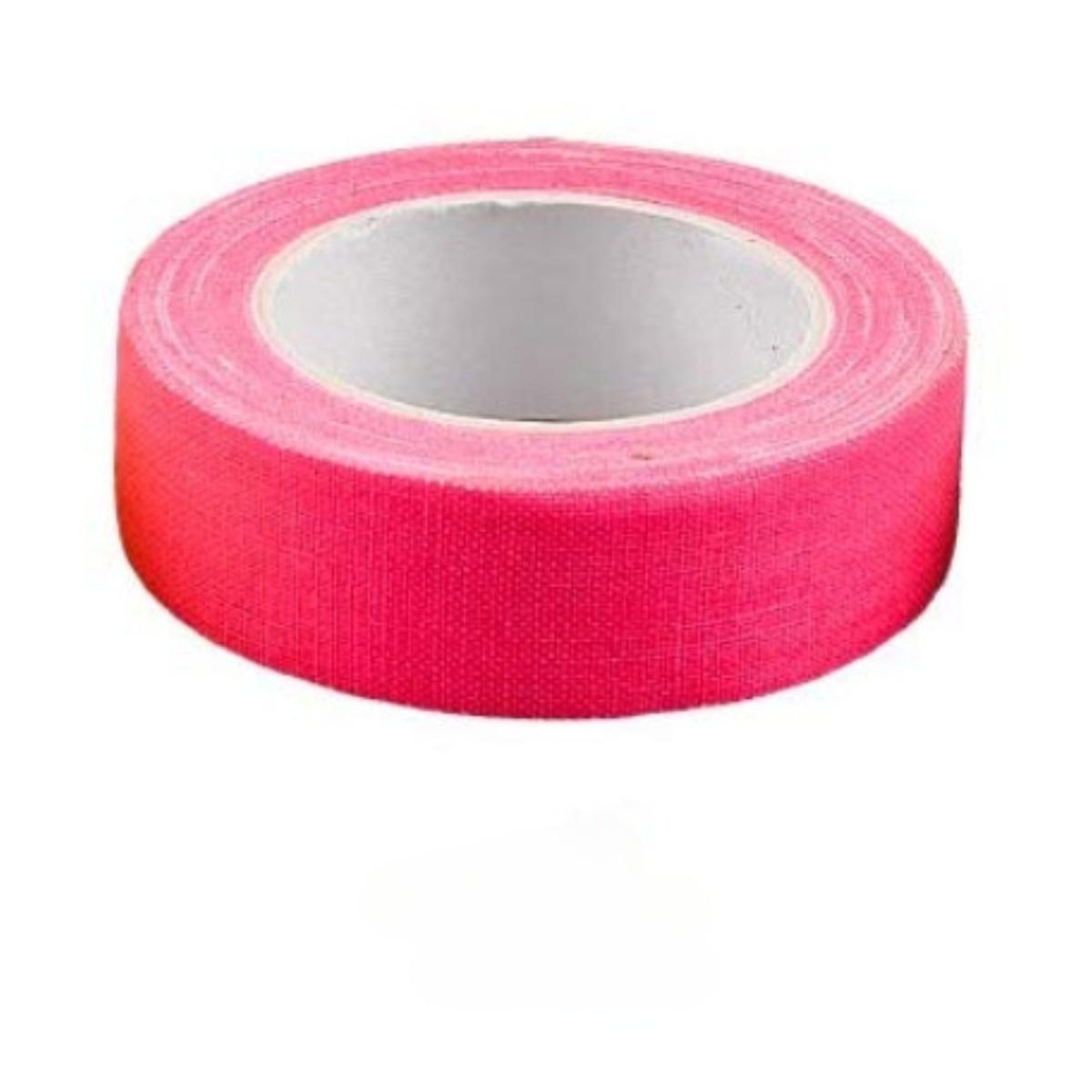 

4-Pack Neon Gaffer Tape - UV Blacklight Reactive Glow in The Dark Tape, Best for Parties, Dance Floors, Theaters & DIY Projects 4pcs рожевий