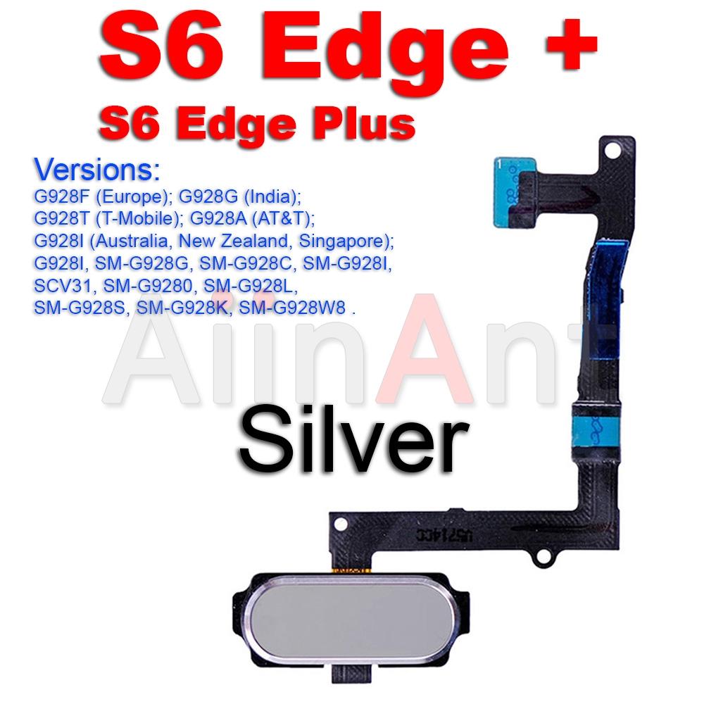 Aiinant Home Button Touch ID Fingerprint Sensor Flex Cable For Samsung Galaxy S5 S6 Edge Plus + Mini G920F G925F G928F G900F