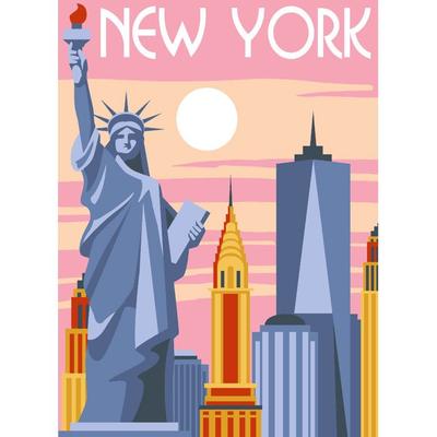 Canvas Margot New York 40x30cm - MRCU722349
