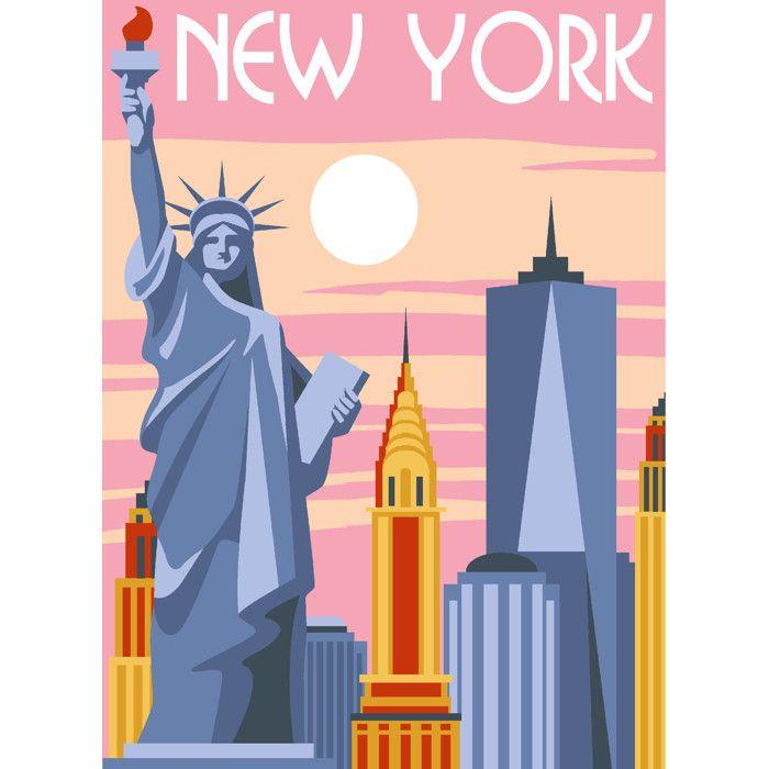Canevas Margot New York 40x30cm