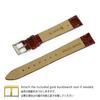 CASSIS Calfskin Watch Strap BRISTOL 14mm Gold Brown with Replacement Tool D1004208041014 [Cassis]