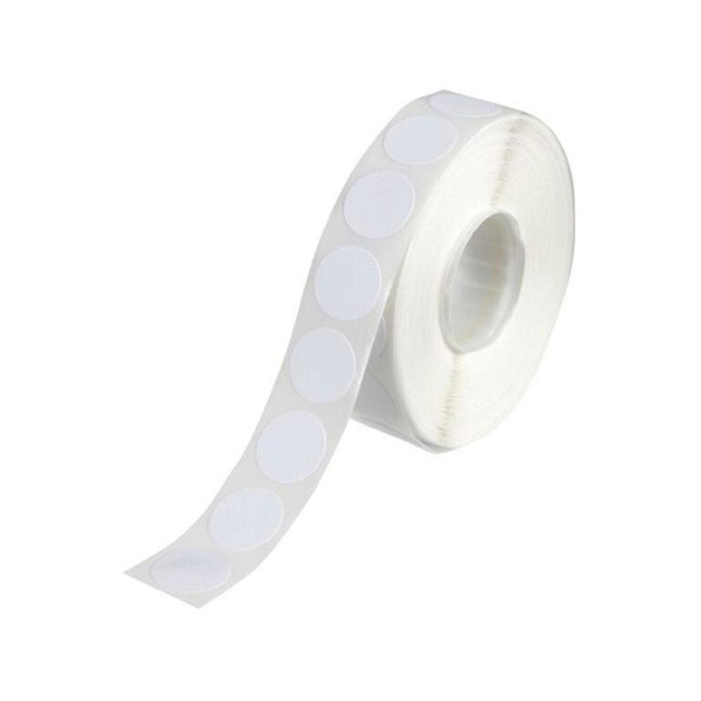 Quik Stik Selbstklebender Weißer Punkt Etikettenspender 14mm
