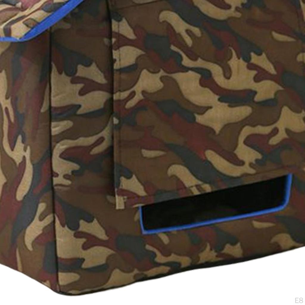 Enclosed Outdoor Pet House Nest with Thickened Sponge Mat Animal Tent Rainproof Anti Slip Bottom