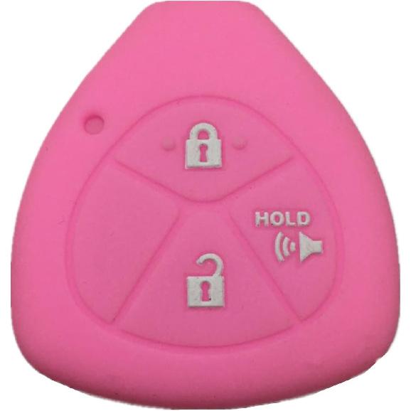 Rpkey Silicone Keyless Entry Remote Control Key Fob Cover Case Protector Replacement Fit for Toyota 4Runner Corolla Matrix RAV4 Venza Yaris Pontiac