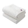 Imabari Towel Bath Towel Imabari 100% Cotton Set of 2 Ribbon Weave White Thin Quick Dry Instant Water Absorption Made In Japan Imabari Towel Set Gift