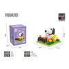 Anime Snoopy Micro Building Blocks Assembly Street View Model Character Scene Dog Mini Bricks Figure Toys For Christmas Gifts