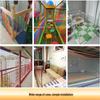 Colored Knotless Net: Golf Ball Stop, Basketball & Football Field Fence, Stair Protection, Stadium Net