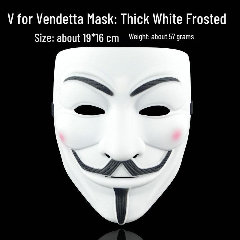 Mască de Bal Mascat V pentru Vendetta pentru Bărbați - Față Completă Props Amuzante pentru Spectacol