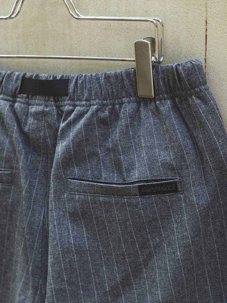 B:MING LIFE STORE by BEAMS Painter [Special Order] Gramicci Striped Slacks, Men's, Grey, Size M